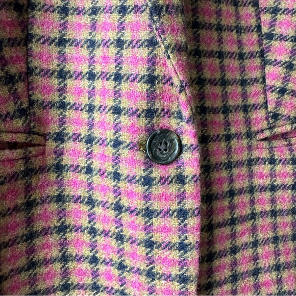 J. Crew Parke English Wool Houndstooth Blazer Jacket - Picture 8 of 11